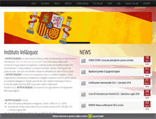 Tablet Screenshot of institutovelazquez.net